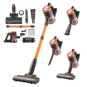 VEVOR Aspirateur Balai sans Fil à Aspiration Puissante 40 kPa, Aspirat... pas cher
