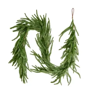 VEVOR Guirlande de Noël de Pin Norfolk Artificiel Décoration de Noël V...