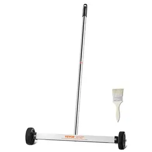 VEVOR Balayeuse Magnétique avec Roues 44,5 cm Capacité 4,5 kg Poignée ... pas cher