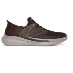 Skechers Baskets homme SLIP-INS SLADE - MACKLIN chocolat pas cher