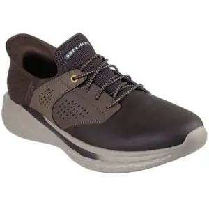 Skechers Baskets homme SLIP-INS SLADE - MACKLIN chocolat pas cher
