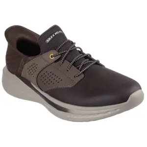 Skechers Baskets homme SLIP-INS SLADE - MACKLIN chocolat pas cher