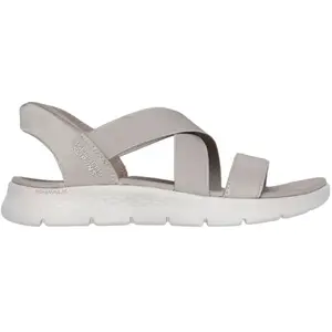 Comparateur de prix : Skechers Slip-Ins Go Walk Flex Sandal - Glimmer Up Damen Sandale Beige