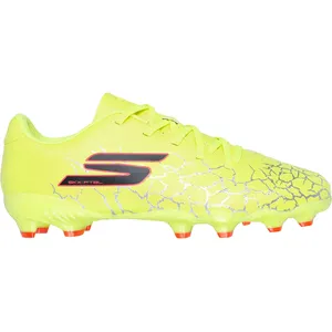 Skechers Chaussures de football pour enfant SKX_01, jaune/noir, 35 EU pas cher