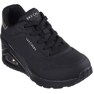 Skechers Uno Wedge - Hi Steps, Baskets noires pour femmes 40 noir pas cher