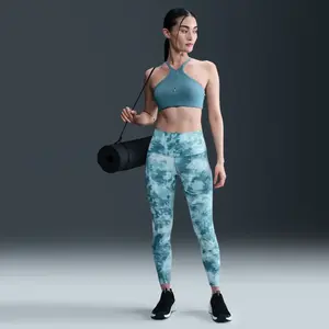 Legging 7/8 imprimé à taille haute et maintien léger Nike Zenvy pour f... pas cher