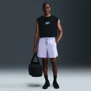 Short non doublé Nike Unlimited Dri-FIT 18 cm pour homme - Pourpre M DV9340-515 pas cher