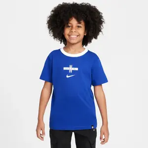 T-shirt Nike Football Angleterre pour ado - Bleu L HQ8471-495 pas cher