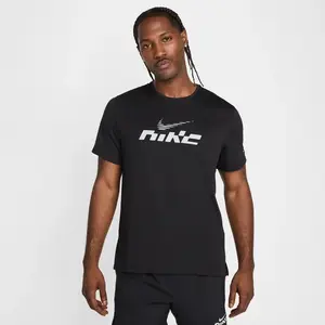 Maillot Nike Miler Flash Noir XL IB4127-010 pas cher