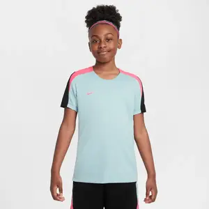 Haut de foot à manches courtes Nike Dri-FIT Strike pour ado - Gris M FN8407-395 pas cher