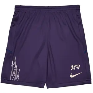 Nike Short de foot Dri-FIT Kylian Mbappé Academy pour ado - Pourpre S HQ3687-585 pas cher