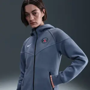 Sweat à capuche et zip en Fleece Nike Football Paris Saint-Germain Tec...Vendu paramazon