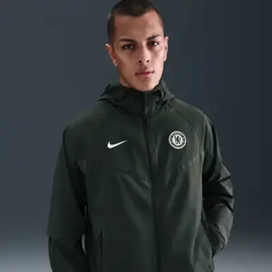 Comparateur de prix : Veste à zip tissée Nike Football Chelsea FC Tech Windrunner pour homme...