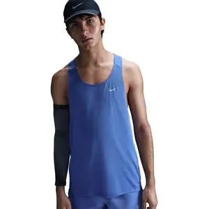 Maillot de running Nike Fast Dri-FIT pour homme - Bleu S FN4229-411 pas cher