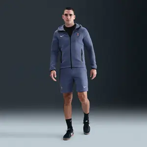 Short en Fleece Nike Football Paris Saint-Germain Tech pour homme - Bl... pas cher
