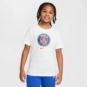 PSG Crest Tee, Nike, T-Shirts & Polos, en blanc, taille: 137Vendu parfoot-store