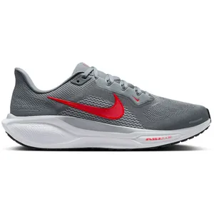Nike Pegasus 41 Chaussure De Running Sans Stabilisateurs Hommes - Gris , Rouge, Pointure 43