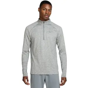 Comparateur de prix : Nike Stride 1/4 Zip vêtement running homme Gris/argent S
