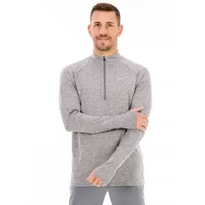 Nike Stride 1/4 Zip vêtement running homme Gris/argent XXL pas cher
