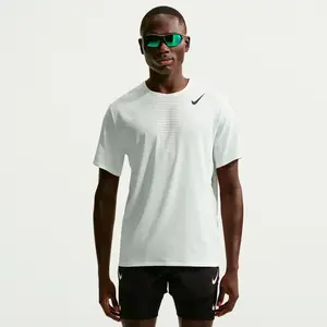 Comparateur de prix : Nike Aeroswift Maillot de course Hommes - blanc, noir, Taille M