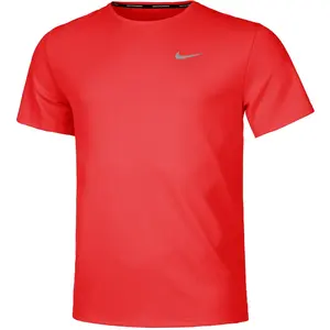 Nike Miler Maillot De Course Hommes - Rouge, Taille XL pas cher
