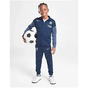 Nike Paris Saint Germain Strike Tracksuit Children - Bleu, Bleu 7-8Y pas cher
