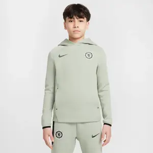 Nike Sweatshirt enfant Chelsea Tech Vert 8/10 ans HM3736-370 pas cher