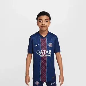 Nike Paris Saint Germain 2025/26 Home Shirt Junior - Bleu, Bleu 10-12Y pas cher