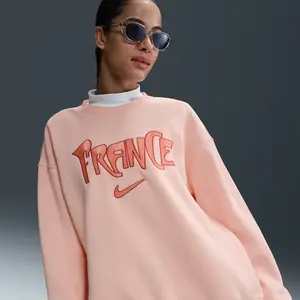 Sweatshirt femme Nike Phoenix Fleece Gris S HF4969-664 pas cher