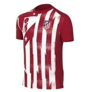 Haut de foot d'avant-match à manches courtes Nike Dri-FIT Atlético Mad... pas cher