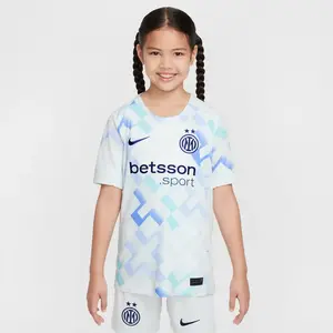 Nike Maillot Extérieur enfant Inter Milan 2025/26 Bleu 12/13 ans HJ5288-497 pas cher