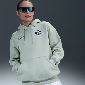 Sweat à capuche oversize Nike Football Inter Milan Phoenix Fleece pour... pas cher