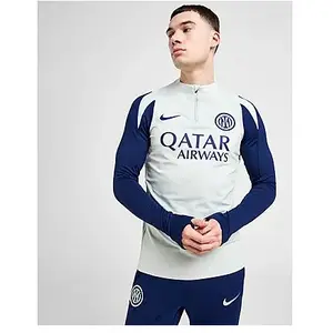 Nike Haut d'entraînement Dri-FIT Inter Milan Homme - Gris, Gris XL pas cher