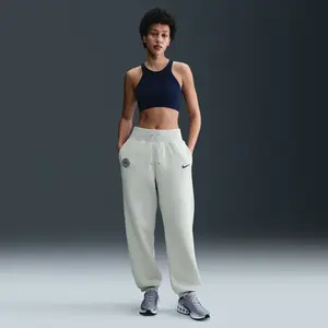 Pantalon oversize à taille haute Nike Football Inter Milan Phoenix Fle... pas cher