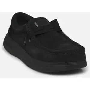 Wally COMF Suede par HEYDUDE Noir 40 Homme pas cher