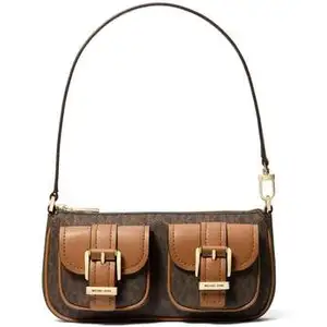 Michael Kors SM Conv POUCHETTE, Hand Bag Women, BRN/Acorn, Taille Unique pas cher