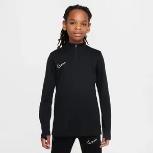 Nike Haut d'entraînement de foot à manches longues et 1/4 de zip Dri-FIT Ni... pas cher