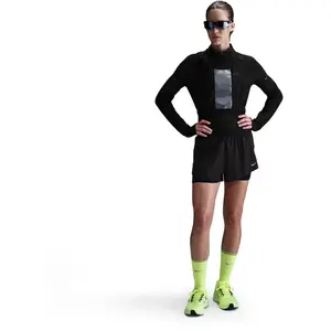 Nike Swift 2in1 Short De Running Femmes - Noir, Taille XL