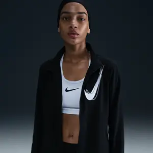 Nike Swoosh Veste Running Femmes - Noir, Taille XL pas cher