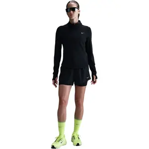 Comparateur de prix : Nike Swift DF UV Hz Blouse pour Femme Black/Reflective Silv S