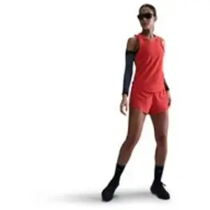 Nike Dri-Fit ADV AeroSwift vêtement running femme Rouge M pas cher