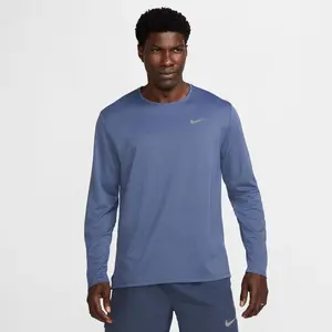 Nike Dri-Fit Miler vêtement running homme Bleu marine XXL pas cher
