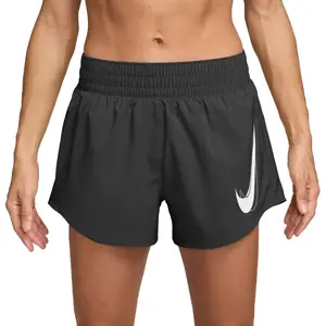 Nike Swoosh Short De Running Femmes-Noir, Taille XL pas cher
