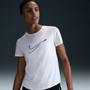 Comparateur de prix : Nike Swoosh Maillot De Course Femmes-Blanc, Taille XS