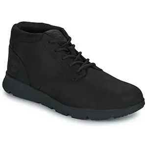 Parker street Mid Lace Up Sneaker par Timberland Noir 43 Homme pas cher