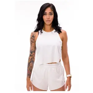 Comparateur de prix : Nike Women's Shirt W NK Arswft Dfadv Crop Tank, White/Black, FN2713-100, L