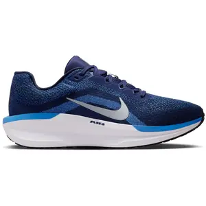 Nike Winflo 11 Chaussure De Running Sans Stabilisateurs Hommes - Bleu Foncé, Pointure 46 pas cher