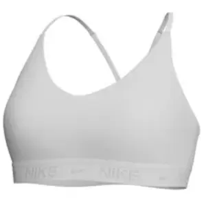 Nike Bra W NK DF Indy LGT SPT Bra, White/Stone Mauve, FD1062-100, XL