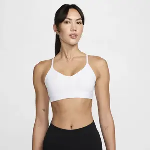 Brassière à maintien léger femme Nike Indy Blanc 2XL FD1062-100 pas cher