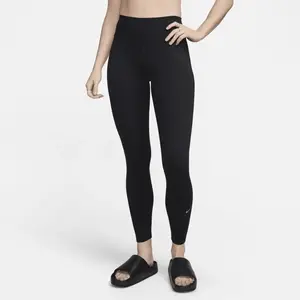 Legging long taille haute Nike One pour femme - Noir XS (FR 34-36) FN3226-010 pas cher